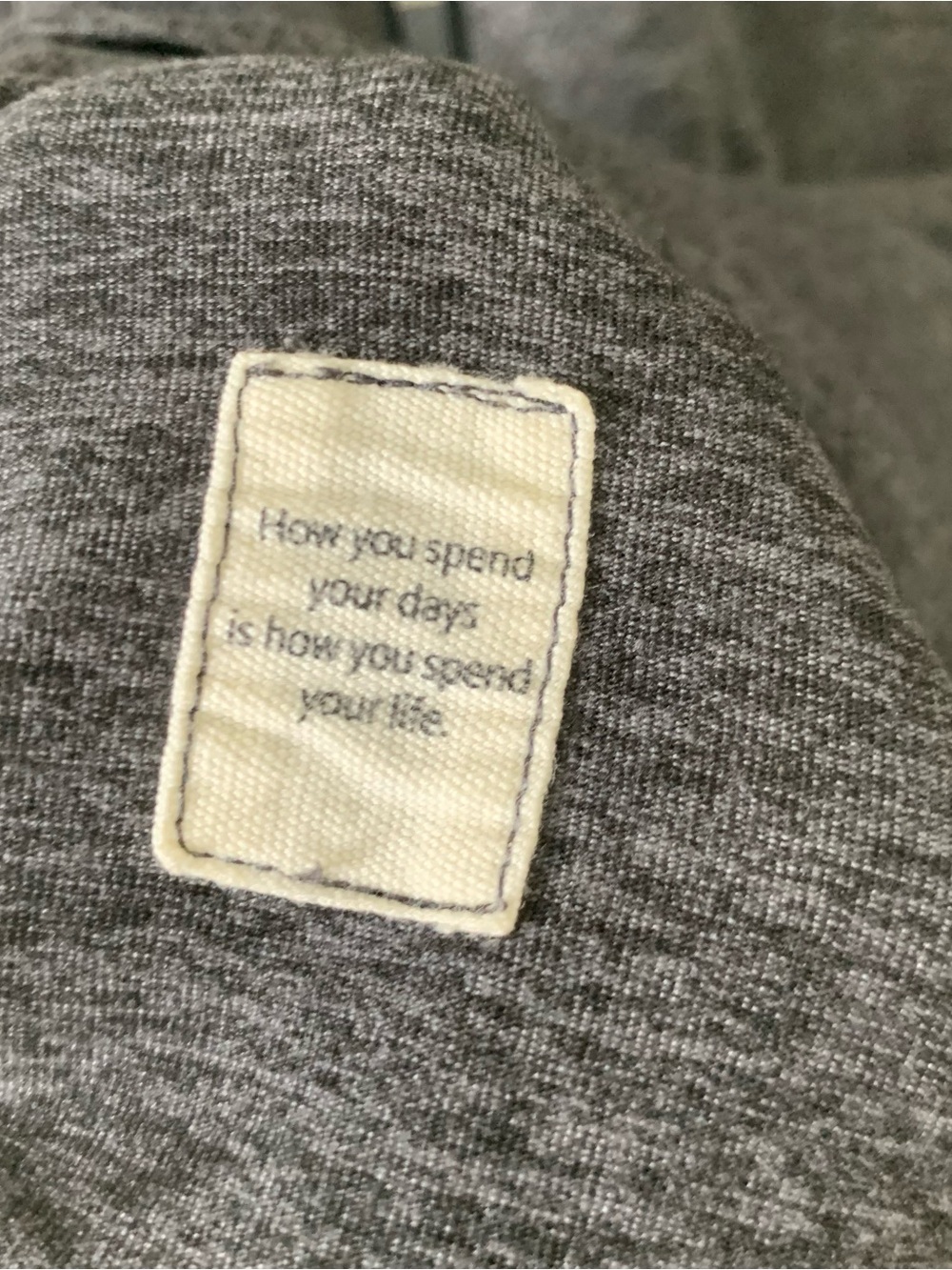 Vuori Mens dark gray Ponto performance pullover XL - Picture 6 of 9
